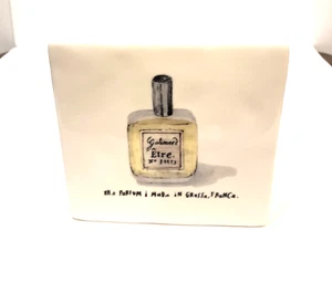 Rae Dunn French Sketch Parfum Boutique Vintage Perfume Bottle Paperweight - Picture 1 of 9