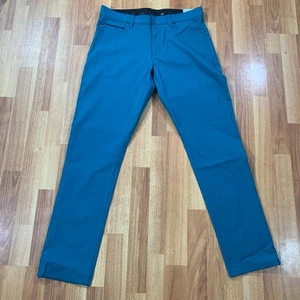 Nike Golf Pants Mens 32x32 Teal Blue Standard Dri-Fit Straight NWT - Picture 1 of 10