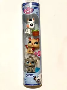 Littlest Pet Shop LPS Zoo Pets Series 2 Gen7 #96, 97, 98 Zebra Lion Baboon 96-98 - Picture 1 of 7