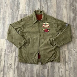 Chaqueta de Trabajo Forrada Mecánica Vintage Años 50 Talla Grande/XL Cremallera Nacional Años 50 - Imagen 1 de 8