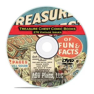 Treasure Chest Comics, Catechetical Guild, Catholic Golden Age Comics DVD - Picture 1 of 12