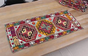 Tela Lakai Mafrash Uzbeka 17,72"" x 42,32"" DE COLECCIÓN ENVÍO RÁPIDO 14505 - Imagen 1 de 9