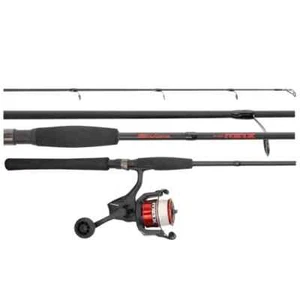 COMBO de caña de pescar y carrete giratorio Abu Garcia Black Max 7'0" 4-8 kg 2 piezas + trenza - Imagen 1 de 4