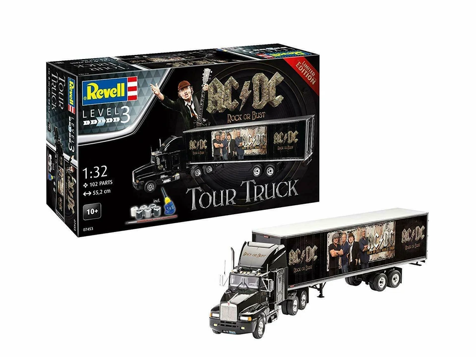Revell 1/32 Ac/dc Tour Camion Set #07453 ##