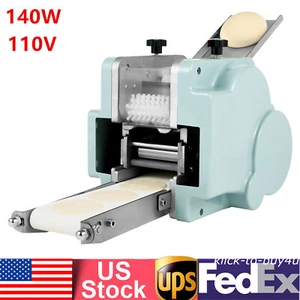 Electric Dumpling Skin Wonton Dough Processing Machine Dumpling Wrapper Maker - Picture 1 of 11