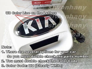 OEM Tail gate Handle Clear White KIA Morning Picanto 2015+ #817201Y011UD - Picture 1 of 7