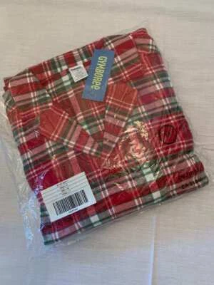 Gymboree Holiday Plaid Dad's Pajama 2pc Set Top & Pants Family Sleep Sz Med NWT - Image 1 of 3