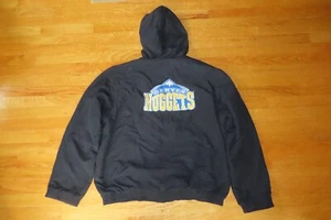 Vintage Reebok DENVER NUGGETS (LG) Hooded Winter Jacket - Picture 1 of 8
