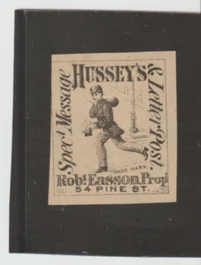 US 1877 Local Post Scott # 87L56 Reprint HUSSEY SPEC MESSAGE UNUSED NG MH - Picture 1 of 1