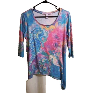 Túnica asimétrica multicolor Leoma Lovegrove talla S * - Imagen 1 de 5
