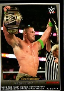 2015 Topps WWE Road to Wrestlemania #36 John Cena - Picture 1 of 2