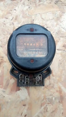 Vintage Lithuanian Soviet 1967 kilowatt-hour electricity meter 220V 50 Hz - Image 1 of 4