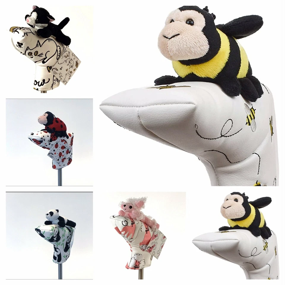 Creative Covers Putter Pal Girls or Ladies Blade Putter Headcover. Panda. LPGA - Image 1 of 1