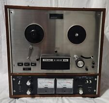 TEAC Model A-4010SL Reel to Reel Stereo Tape Deck Recorder-Turns On Untested