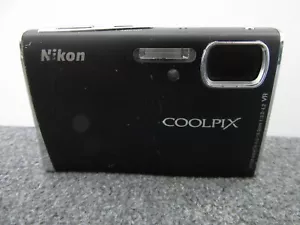 Nikon Coolpix S51 Digitalkamera schwarz 8,1 MP Zoom Nikkor * REPARATUR oder Teile LESEN - Bild 1 von 10