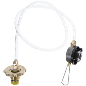 Gas Transfer Pipe Canister Refill Adapter Cooker Connectors Fittings - Picture 1 of 12