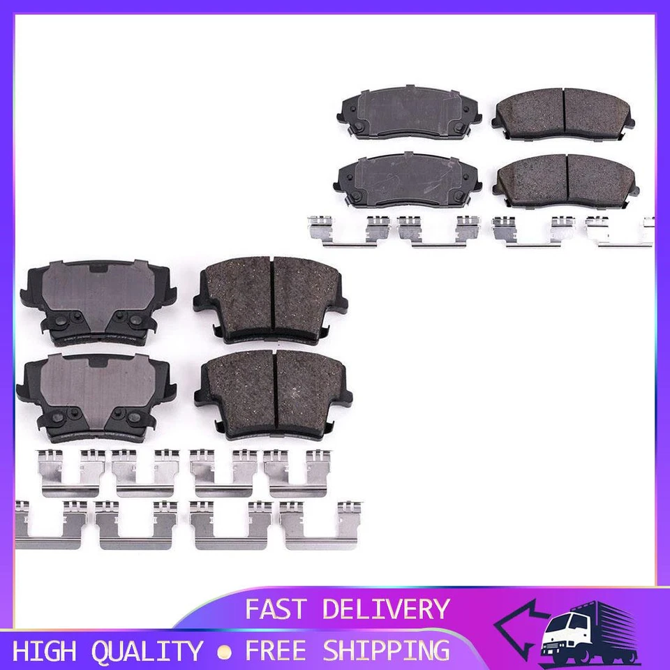 Kit de pastillas de freno y herrajes para Chrysler 300 2012 2011 2010 2009 2008 Foto 1 de 1