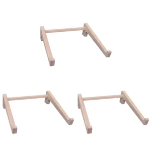  3 PCS Massivholz Computerständer Laptop-Riser Für Den Schreibtisch - Afbeelding 1 van 12