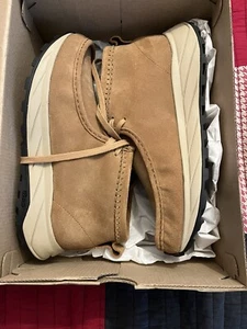 Clarks Originals - Wallabee Eden Shoes - Dark Sand Suede Size 10.5 - Picture 1 of 5