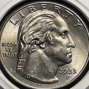 (ERROR COIN)!!!!!!!!! 2023 p quarter “in Cod We Trust” Quarter - Picture 1 of 3