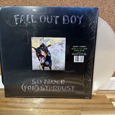 Fall Out Boy SO MUCH (FOR) STARDUST VINYL 2,000 Glow In The Dark LP Sold Out New - Image 1 of 2