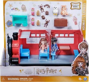 Hogwarts Express Train Magical Minis Harry Potter HP Juego de Juguete con 2 Figuras - Imagen 1 de 3