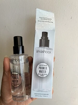 Smashbox Photo Finish Primer Water SET & Refresh 3.9 FL OZ / 116ML NEW in Box - Image 1 of 4
