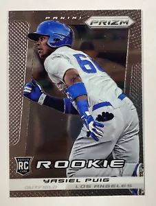 2013 Panini Silver Prizm #260 Yasiel Puig RC - kostenloser Versand - Bild 1 von 2