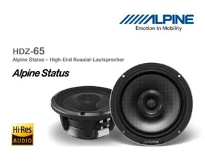 Alpine HDZ-65 16,5 cm (6,5-Zoll) 2-Wege Koaxial Lautsprecher System 100 Watt RMS - Picture 1 of 12