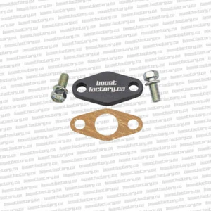 BOOST FACTORY RB26DETT REAR TURBO DRAIN BLOCK OFF PLATE - Picture 1 of 1