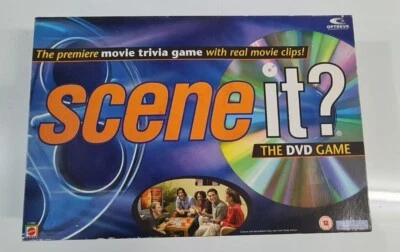 Scene It ? The DVD Board Game - G/VGC - Complete - Fun for the whole Family ! - Image 1 of 4