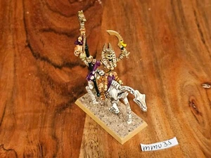 Warhammer Fantasy AOS Tomb Kings of Khemri Lich Priest Mounted METAL Painted - Picture 1 of 24