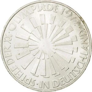 [#44367] Münze, Bundesrepublik Deutschland, 10 Mark, 1972, Munich, UNZ, Silber,  - Zdjęcie 1 z 2