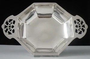 Sterling Silver Quaich, Emile Viner, Sheffield 1936, Openwork Handles - Picture 1 of 12