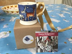Emma Bridgewater Winter Tiere winziger Becher neu Best VERPACKT