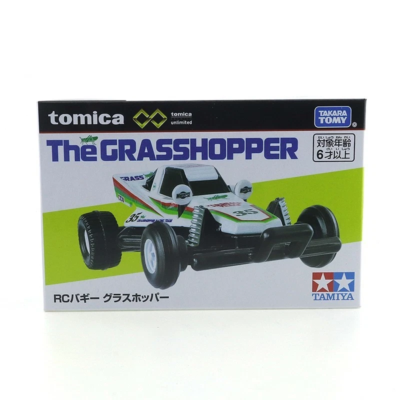 TAKARA TOMY 94162 TOMICA UNLIMITED TAMIYA MINI4WD THE GRASSHOPPER 1/64 SCALE KIT
