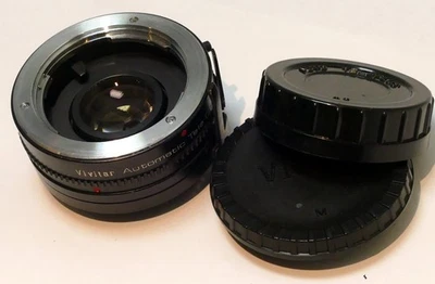 Teleconvertidor Vivitar 2X LENTE para Minolta MD - enfoque manual serie SR X Foto 1 de 4