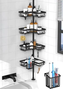 Under Desk Cable Management Tray, 15.7'' No Drill Steel Desk Cable Organizers - Picture 1 of 4