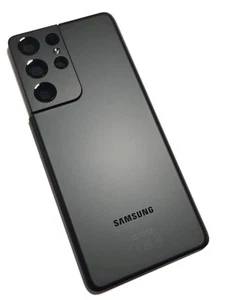 ORG Oryginalna tylna pokrywa do Samsung Galaxy S21 Ultra (SM-G998) Czarna - Zdjęcie 1 z 3