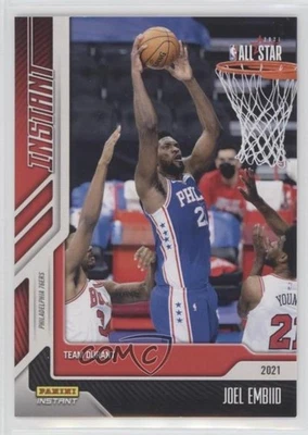 2020-21 Panini Instant NBA All-Stars /615 Joel Embiid #3 - Image 1 of 3