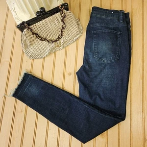 Harper Gr. 28 High Rise Released Raw Frayed Hem Skinny Jeans Francescas Stretch - Bild 1 von 11
