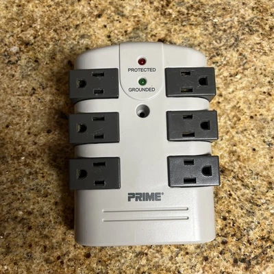 Prime 6 Swiveling Tap Surge Protector - Image 1 of 3