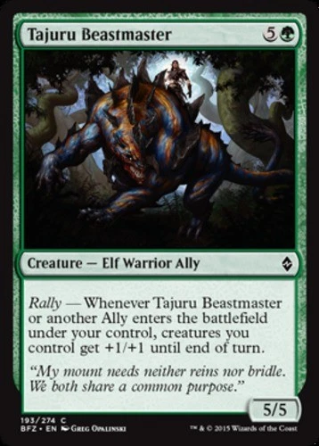 x1 Tajuru Beastmaster - Battle for Zendikar - NM - MTG - Image 1 of 1