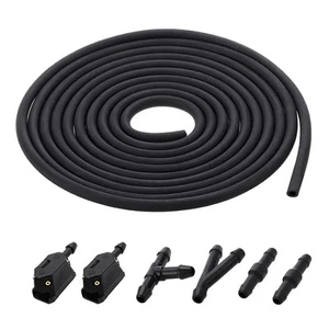 Juego de 7 piezas de boquilla de lavado de brazo limpiaparabrisas delantero 4 vías de verificación 2M tubo8036 - Imagen 1 de 7