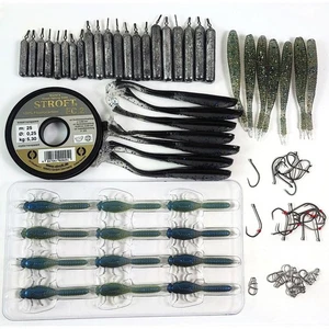 Lurante Drop Shot Rig Barsch Pro Pack Dropshot Montage Angeln Haken Blei Köder - Picture 1 of 1