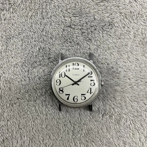 Vintage Timex Winding Mechanical Mens Watch Arabic No Strap 1970s For Repair - Picture 1 of 7