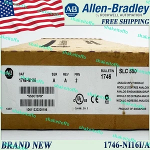 New AB 1746-NI16I/A SLC 500 Input Module 1746NI16I serA 1746 NI16I A US FreeShip - Picture 1 of 11
