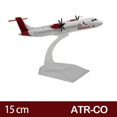 Modelo Diecast ATR72 y Concorde de 15 cm - Juguete de avión de aleación regalo coleccionable Foto 1 de 4