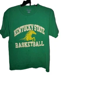 Champion Kentucky State Basketball Ladies Medium Green Tee Shirt - Picture 1 of 3