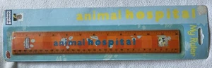 Collectable Retro BBC “Animal Hospital” Ruler, 1998 **NEW** - Foto 1 di 7